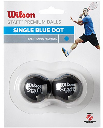 Wilson Staff Squash 2 Ball BL DOT
