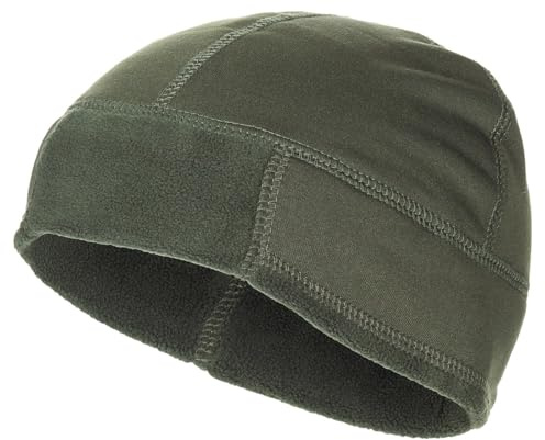 MFH Feldmütze mit Fleecefutter, Grün, Oliv, 59-62
