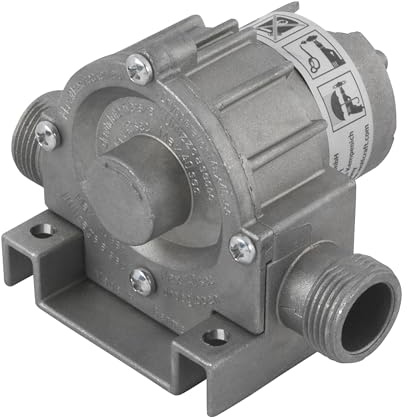 wolfcraft Bohrmaschinen Pumpe mit Metallgehäuse - Selbstansaugende Wasserpumpe mit bis zu 3000 l/h – ideal als Gartenpumpe oder zum Auspumpen von Wasserbetten - 2200000