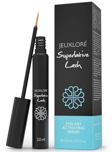 Superlative Lash Wimpernserum & Augenbrauen Serum für besseres Wachstum von Wimpern & Brauen - Testsieger - 3 ml (Wimpernserum)