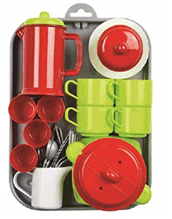 Ecoiffier Spielzeug - 972 - 100 % Chef Spielküchen-Set - Rollenspiel - Ab 18 Monaten - Herkunft Frankreich garantiert