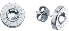 Tommy Hilfiger jewelry Damen-Ohrstecker Edelstahl Zirkonia weiß 2700259