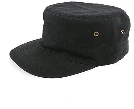 Unbekannt Army Army Military Cap von Cuba Castro Look 13 Camouflage, Einheitsgröße, Schwarz – Schwarz