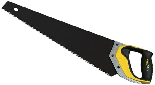 Stanley FatMax Gen2 Appliflon Handsäge, 500mm Länge, 7 Zähne/Inch, 1mm Klingenbreite, Tri-Material-Handgriff, 2-20-529