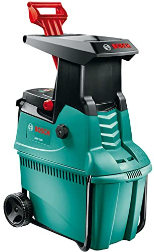 Bosch Home and Garden Leise Häcksler AXT 22 D (2200 Watt, Materialdurchsatz ca. 175 kg/H, Schneidekapazität Ø 38mm, im Karton)