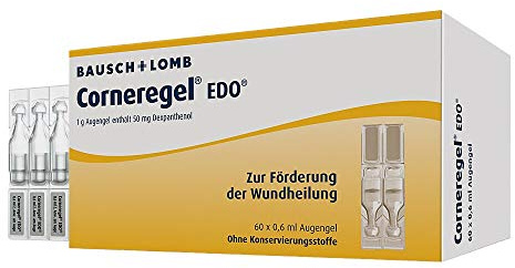 Corneregel EDO Augengel fördert die Wundheilung am Auge 60X0.6 ml