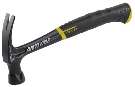 STANLEY FATMAX AntiVibe Klauenhammer 453g, flache Klaue, FMHT-51276