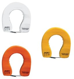 Hufeisen Rettungsring orange