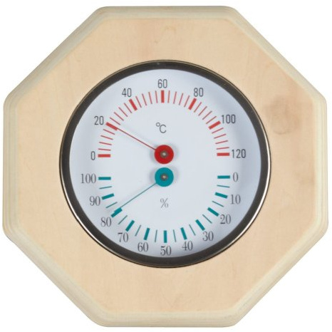 NICOL Sauna-Klimamesser Thermometer Hygrometer Temperatur Luftfeuchtigkeit Sauna