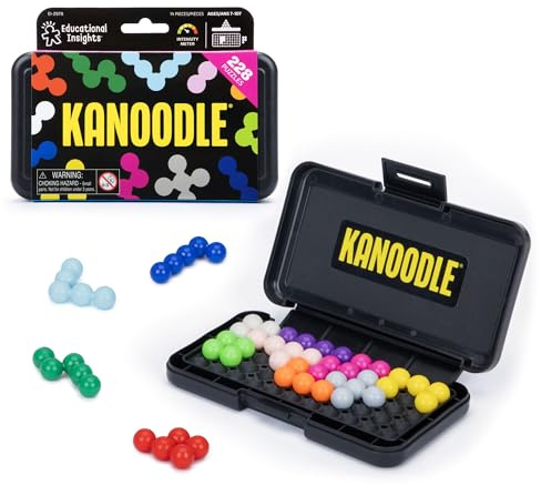 Learning Resources Kanoodle – 3D Puzzle Spiel mit 200 Herausforderungen – Denkspiel & Logiktrainer für Kinder ab 7 Jahren – Geschenkidee – Fördert räumliches Denken