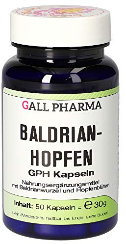 GALL PHARMA Baldrian-Hopfen GPH Kapseln, 50 St. Kapseln
