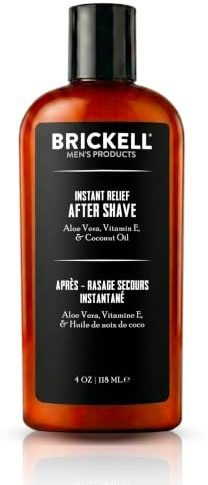 Brickell Men's Aftershave mit Sofortiger Linderung für Männer - 118 ml - Natürlich und Organisch