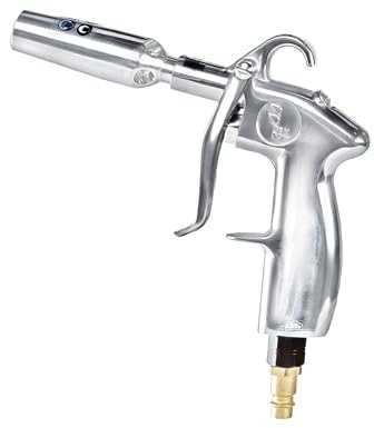 BenBow Ausblaspistole Venturidüse - PRO 050 - Druckluft Pistole für schnelles Trocknen, Blasen - Aluminiumgehäuse, inklusive Adapter