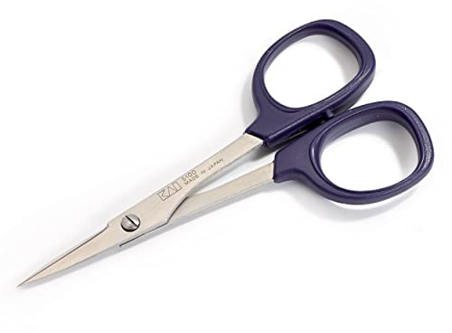 Prym 611514 PROFESSIONAL Stickschere 10 cm (4"), pflaumenblau – Präzisionsschere für feine Stickarbeiten, ideal für Fadenabschlüsse, Handarbeiten & detaillierte Näharbeiten