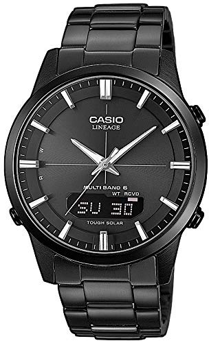 Casio HerrenArmbanduhr Analog-Digital Quarz massives Edelstahl LCW-M170DB-1AER