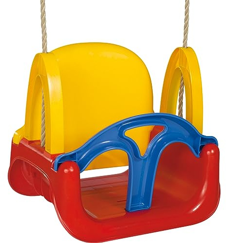 Simba 107174109-3 in 1 Schaukel, Seil vormontiert, Schaukelhöhe ca. 120cm, Sitzbreite 28cm