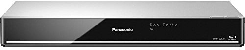 Panasonic DMR-BCT755EG Blu ray Recorder (mit 500 GB Festplatte, für DVB-C, Twin HD Tuner, 4K Upscaling, WLAN, VoD, TV Anywhere, 2x CI+, HbbTV) silber