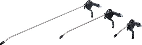 BGS DIY 3294, Druckluft, Ausblaspistolen-Satz, 3 Teilig, 110, 300, 500 Mm