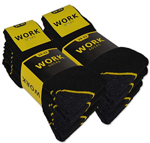 Herren Arbeitssocken (10 oder 20 Paar) WORK Socken Baumwolle