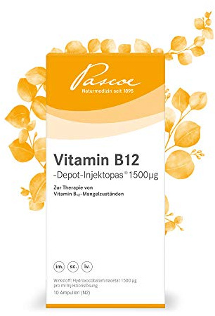 Pascoe Vitamin B12 -Depot-Injektopas 1500 µg Ampullen, 10 St. Ampullen