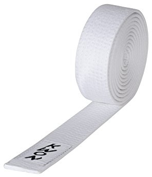 KWON Budogürtel 4 cm breit 280 weiß