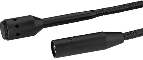 MONACOR DMG-600 Dynamische Schwanenhals-Mikrofone, schwarz, 231560