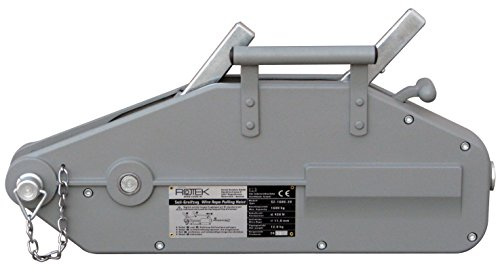 Rotek Seilzug SZ-1600, Kapazität 1.600kg inkl. 20m Spezialseil auf Haspel