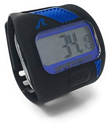 Sportcount Combo blau Rundenzähler Chronometer Finger