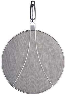 MasterClass Spritzschutz, Edelstahl, geruchsresistent, 33 cm (13"), Silber
