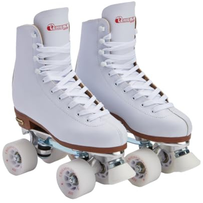 Chicago Skates Deluxe Leder gefüttert Rink Skate Damen und Mädchen 5