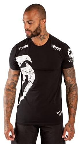 Venum, Giant T-Shirt, Herren, L, Schwarz