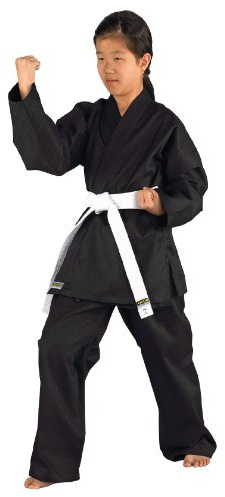 Kwon Kampfsportanzug Karatea Shadow, schwarz, 180 cm, 551101180