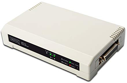 DIGITUS Druckserver USB 2.0/parallel 10/100 Ethernet