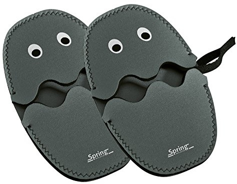Spring Grips Ghost Griffschutz, grau, hitzebeständig 250 °C | Topfgriffschutz, weich und flexibel, fleckenabweisend, temperaturbeständig bis 250 °C, für Töpfe und Pfannen geeignet