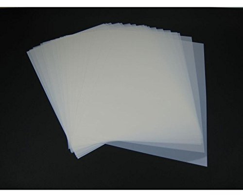 Mylar Schablonen Material 20 Stück DIN A4 Folie Mylarfolie