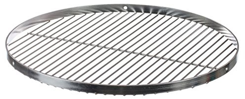 Brandsseller Grillrost aus Edelstahl AISI 201 Ø 60 cm runder BBQ-Rost für Schwenkgrill, Kugelgrill und Feuerkorb – lebensmittelecht & korrosionsbeständig glatte, pflegeleichte Oberfläche