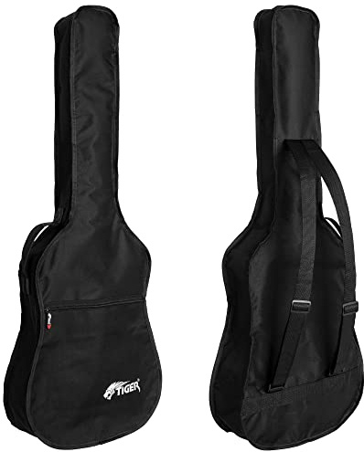 TIGER GGB7-FAC Akustikgitarrentasche - Hülle mit Schultergurt und Tragegriff