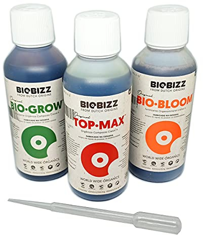 Biobizz Try-Pack Indoor Biologischer flüssiger dünger, 3x250ml