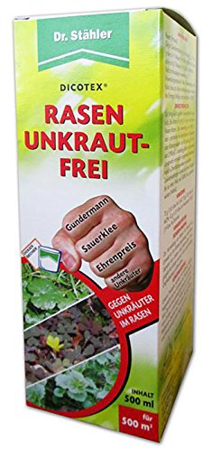 Dr. Stähler 056381 Rasen Unkrautfrei, gegen Unkräuter, 500 ml Inklusive Dosierbecher
