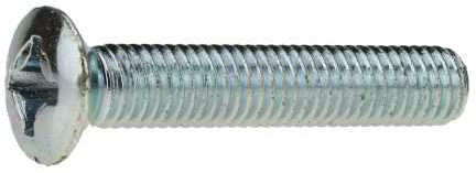 Reidl Linsensenkschrauben 6 x 10 mm DIN 966 4.8 galv. verzinkt farblos 10 Stück