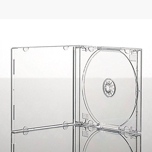 25 Single CD Jewel Case inc Clear Tray