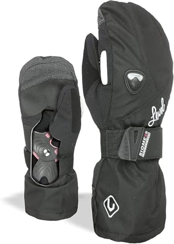 Level Damen Handschuhe Butterfly W Mitt, Black, 8, 8033706977378