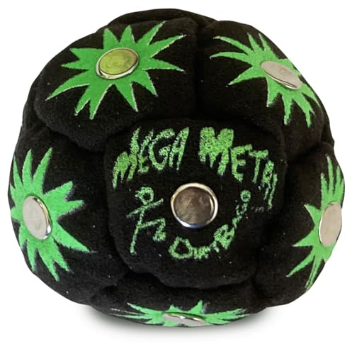 World Footbag Mega Metal Fußsäcke, Schwarz