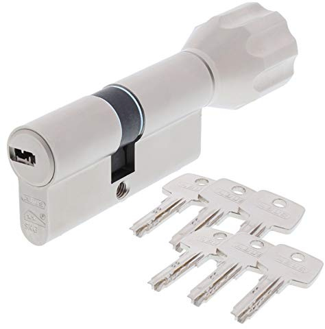 ABUS ECK550 Profil-Knaufzylinder Länge Z40/K40mm mit 6 Schlüssel