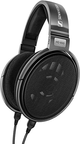 Sennheiser HD 650 Kabel analog Kopfhörer, silber