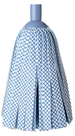 TATAY Wischmopp mit saugfähigen Streifen, Blau, Einheitsgröße