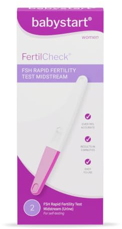 Babystart FertilCheck weiblich Fruchtbarkeit Test Furt Stehenbleiben