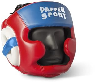 Kids Kopfschutz; Farbe:rot/blau/weiß