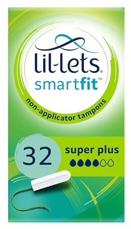 Lil-Lets SmartFit Super Plus Tampons ohne Applikator, 32 Stück
