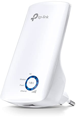 TP-Link TL-WA850RE WLAN Verstärker Repeater(300 Mbit/s, WLAN Verstärker, App Steuerung, Ethernet-Port, WPS, AP Modus, LED abschaltbar, kompatibel zu Allen WLAN Geräten) weiß